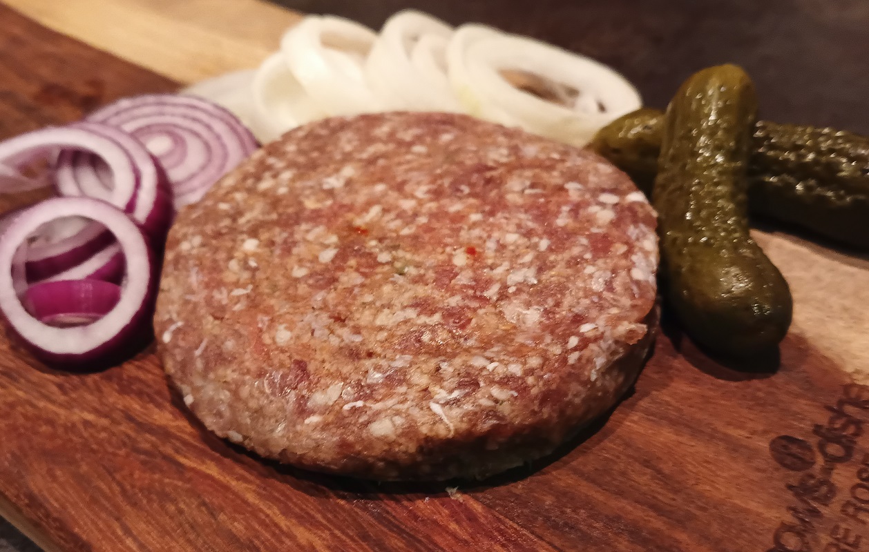 Hamburger Vleesch van de weij